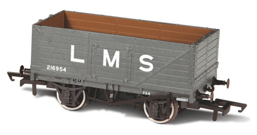 Oxford Rail 7 Plank Wagon LMS 216954 OR76MW7036