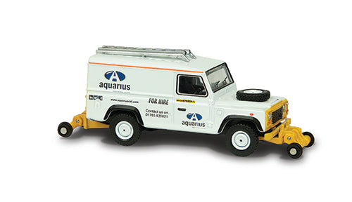 Oxford Rail Rail/Road Land Rover Defender Open Aquarius Rail Technology OR76ROR004