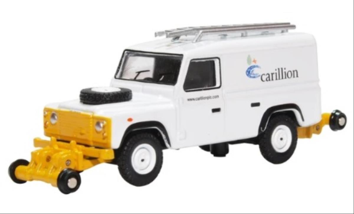 Oxford Rail Rail/Road Land Rover Defender Carillion OR76ROR007