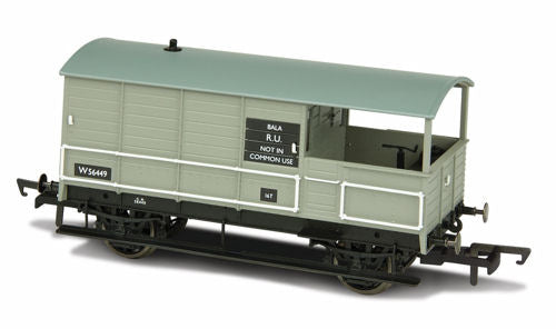 Oxford Rail Toad Brake Van BR Toad 4 Wheel Bala 56449 OR76TOB004