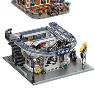Motorcycle Restaurant Building - 2989 pcs