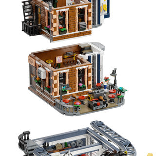 Motorcycle Restaurant Building - 2989 pcs