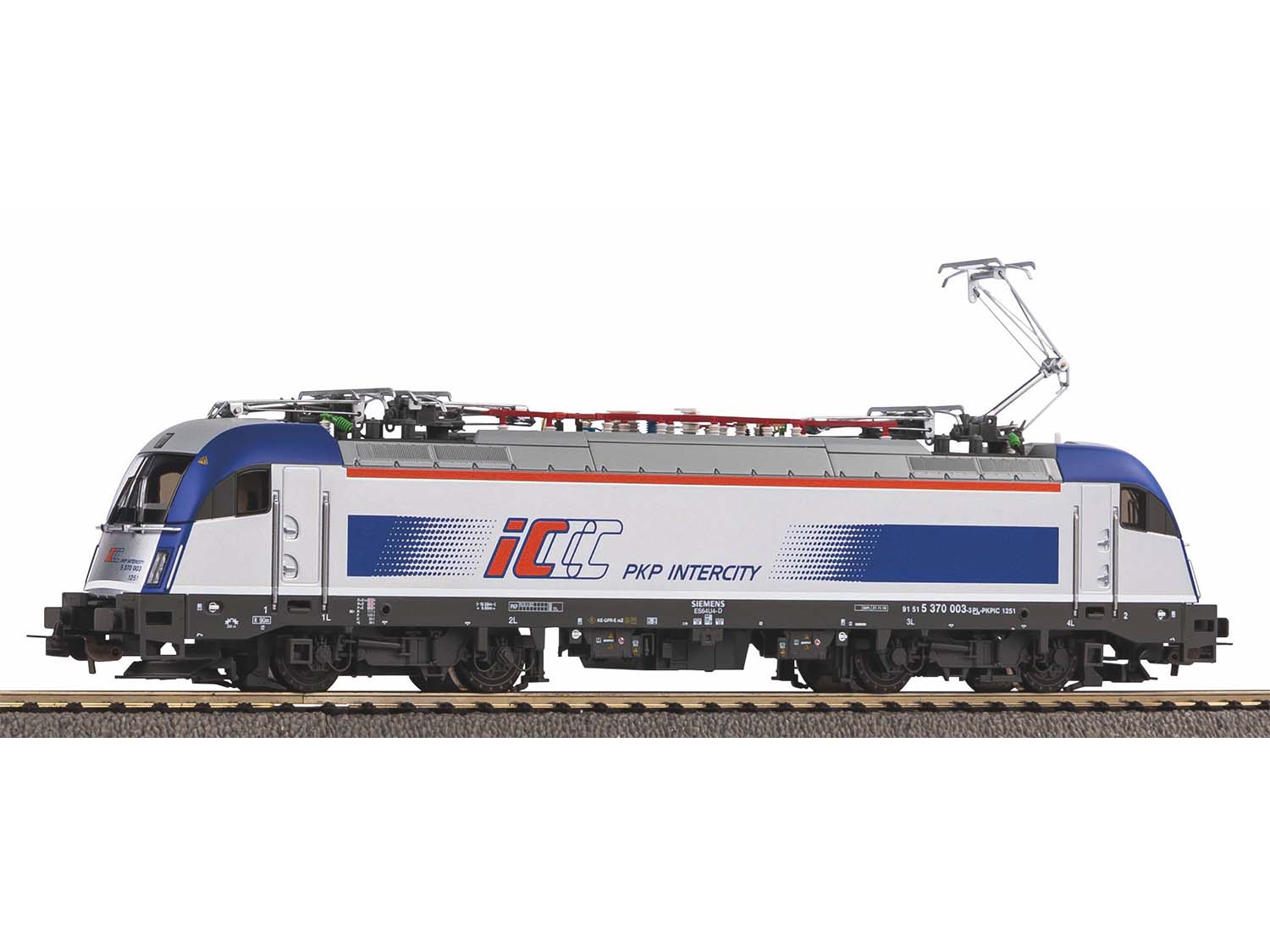 Piko Expert PKP IC Taurus Electric Locomotive VI (DCC-Sound) PK21616