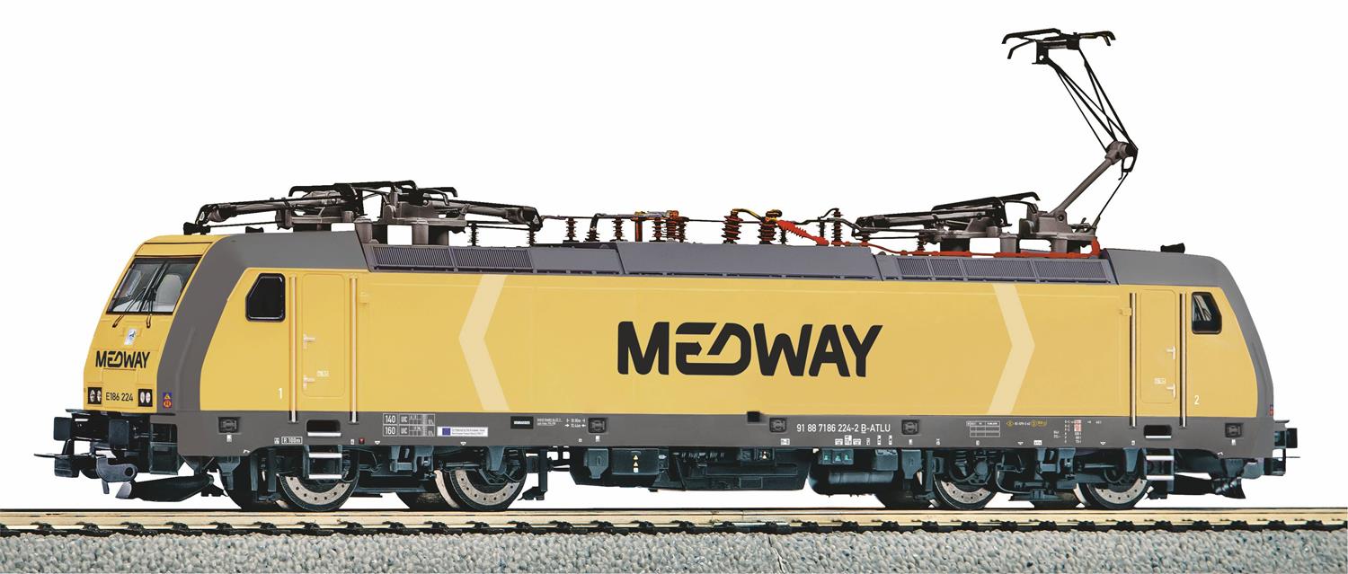 Piko Expert Medway BR186 Electric Locomotive VI (~AC-Sound) PK21632