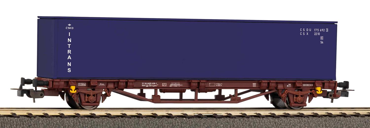 Piko Hobby CD Flat Wagon w/40' Container Load V PK27719