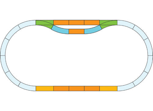 Piko G-Track Station Set PK35300