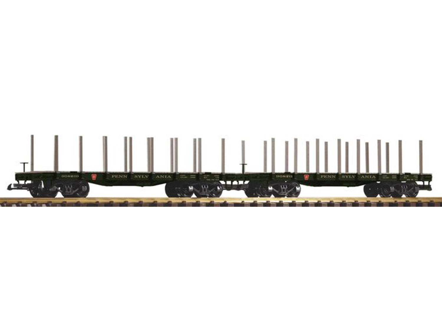 Piko Santa Fe Stake Wagon Set (2) PK38784
