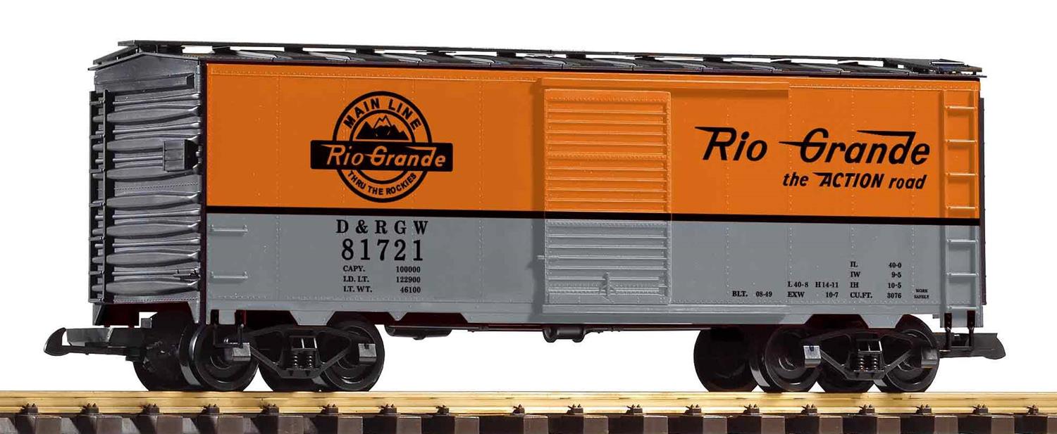 Piko D&RGW Steel Bogie Boxcar PK38809