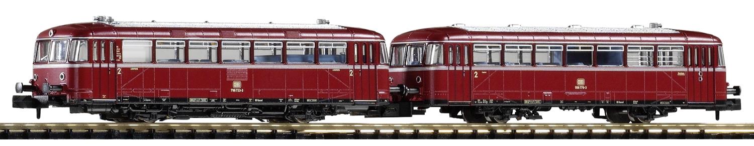 Piko DB BR798/998 Railcar and Trailer IV PK40250