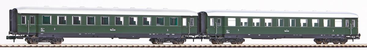 Piko OBB 3rd Class Coach Set (2) III PK40622
