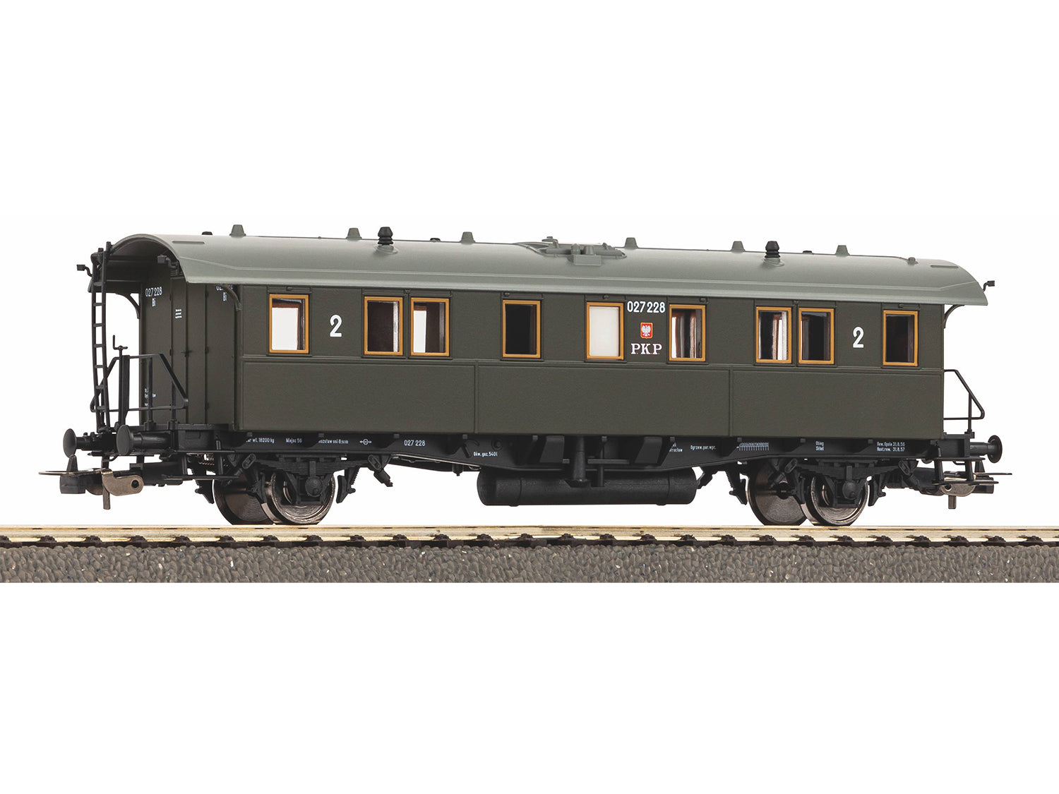 Piko Classic PKP 2nd Class Coach III PK53197
