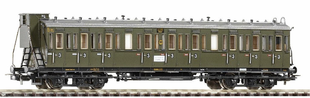 Piko Classic DRG C4 3rd Class Coach w/Brakeman's Cab II PK53333