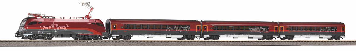 Piko Hobby OBB Railjet Taurus Passenger Starter Set PK57178