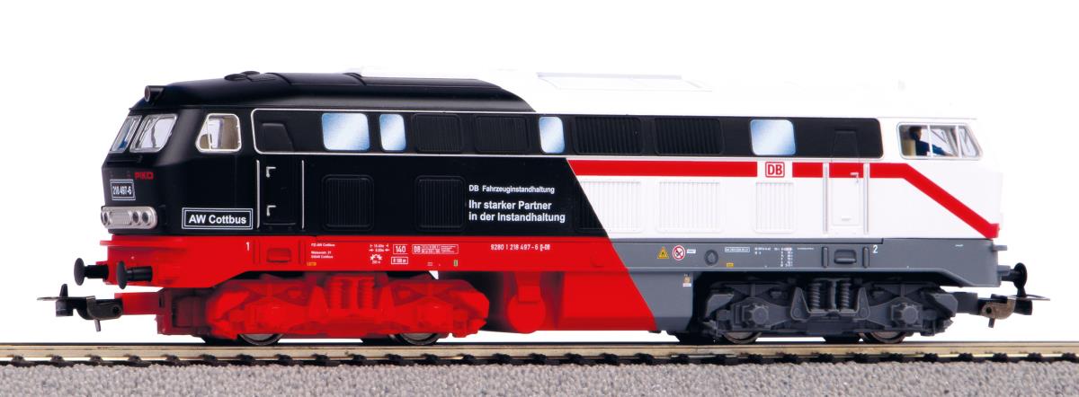 Piko Hobby DBAG BR218 PIKO/Marklin Diesel Loco VI (DCC-Sound) PK57401