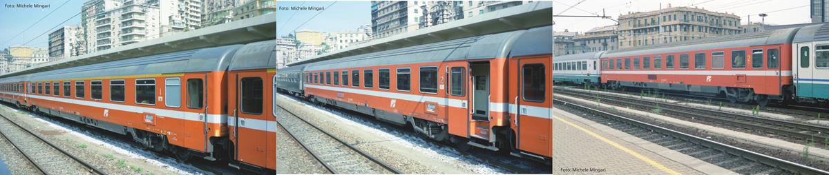Piko Expert FS Eurofima 1st/2nd Class Coach Set (3) IV PK58224