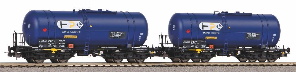 Piko Expert Tankpol Logistics 406Ra Bogie Tank Wagon Set (2) V PK58263
