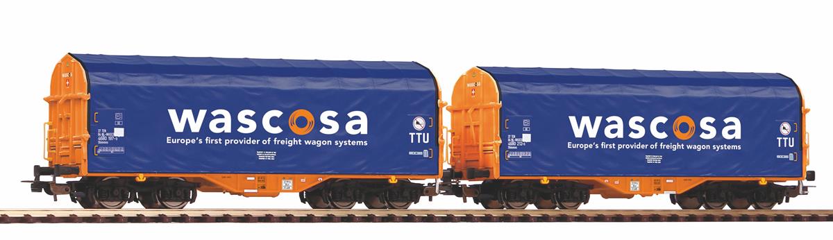 Piko Expert Wascosa Tarpaulin Wagon Set (2) VI PK58396