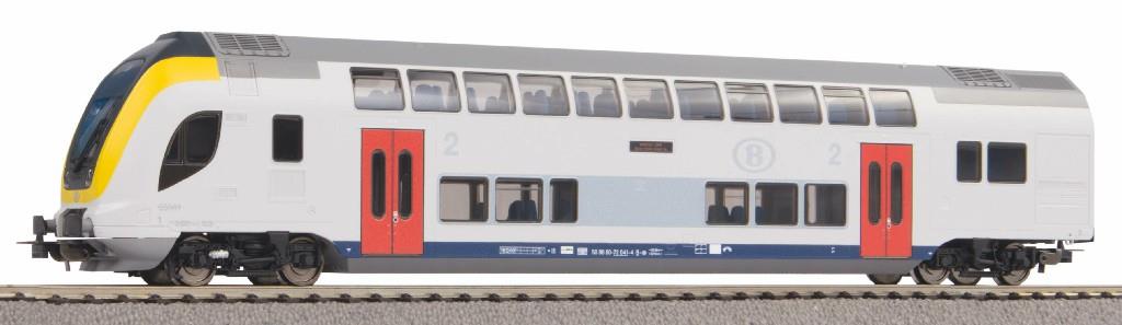 Piko Hobby SNCB 2nd Class Bi-Level Control Coach VI PK58814