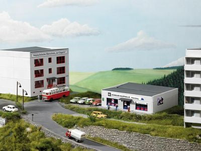 Piko Petersburg Prefab Market Kit PK61151