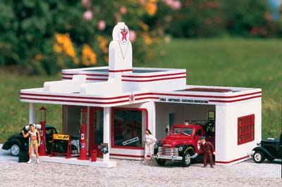 Piko Texaco Petrol Station Kit PK62251