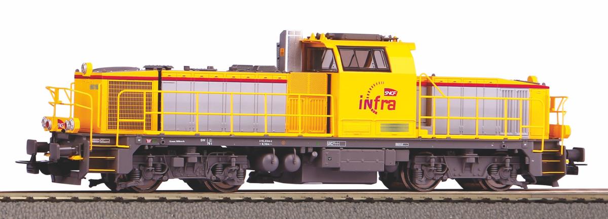 Piko Expert SNCF Infra BB60000 Diesel Locomotive VI (DCC-Sound) PK96489