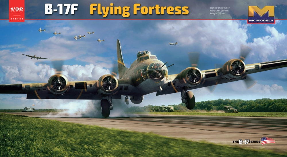HK Models USAAF B-17F Flying Fortress 'Memphis Belle' Bomber Aircraft PKHK01E29