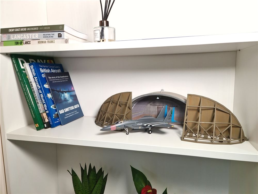 Low Relief Hardened Aircraft Shelter