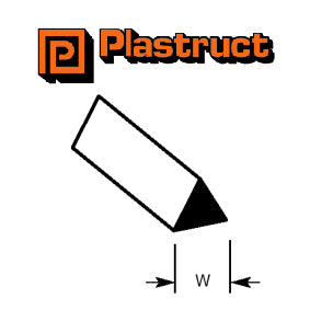 Plastruct (MRT-40P) Triangular Rod 1.0mm 10pc PLS90842