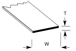 Plastruct (SSS-106P) 1.5mm Styrene Sheet White 300x175mm 3pc PLS91105