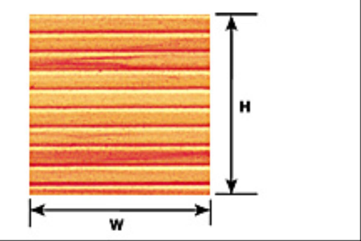 Plastruct (PS-35P) 0.5mm Styrene Sheet Wood Planking 300x175mm PLS91536X