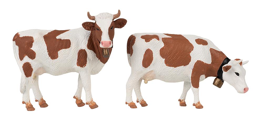 Pola Brown/White Cows (2) Figure Set PO331555