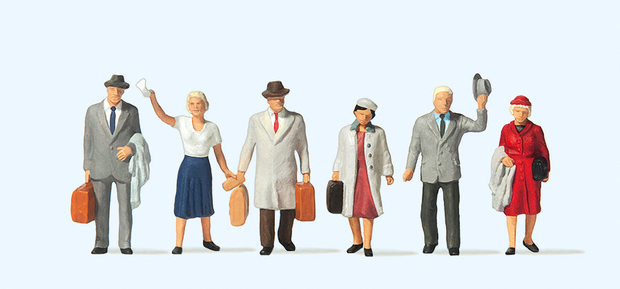 Preiser Passengers (6) Exclusive Figure Set PR10020