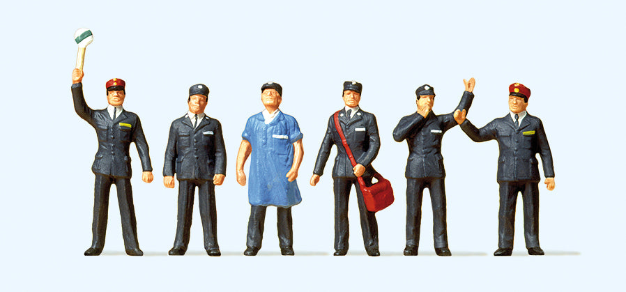 Preiser Swiss Railway Personnel (6) Exclusive Figure Set PR10087