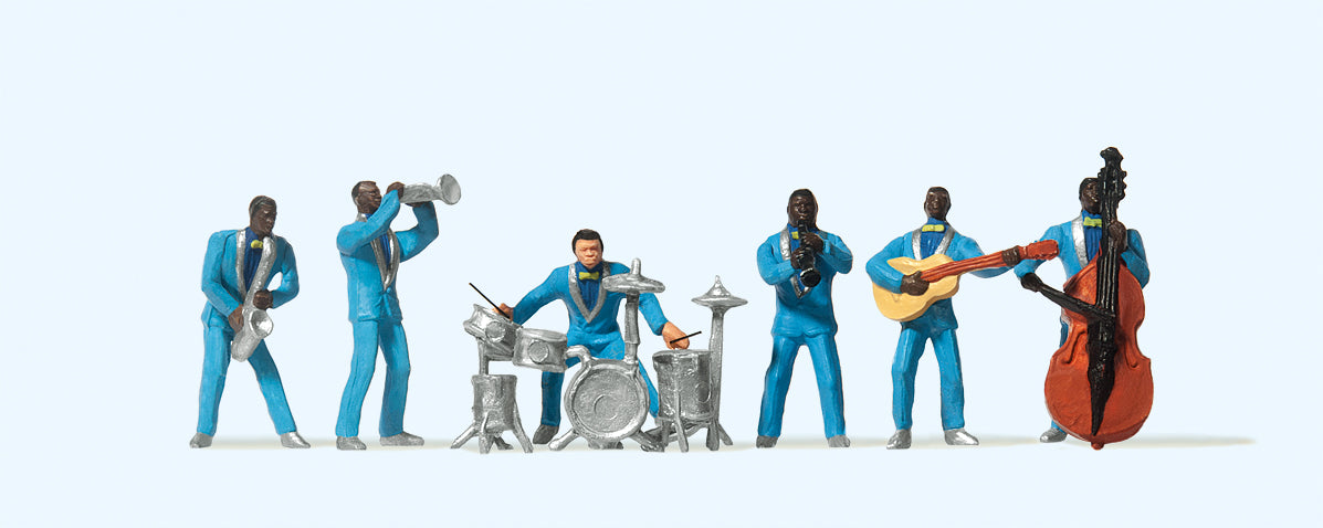 Preiser Jazz Band (6) Exclusive Figure Set PR10112