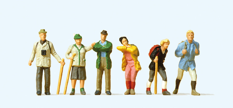 Preiser Wanderers (6) Exclusive Figure Set PR10290