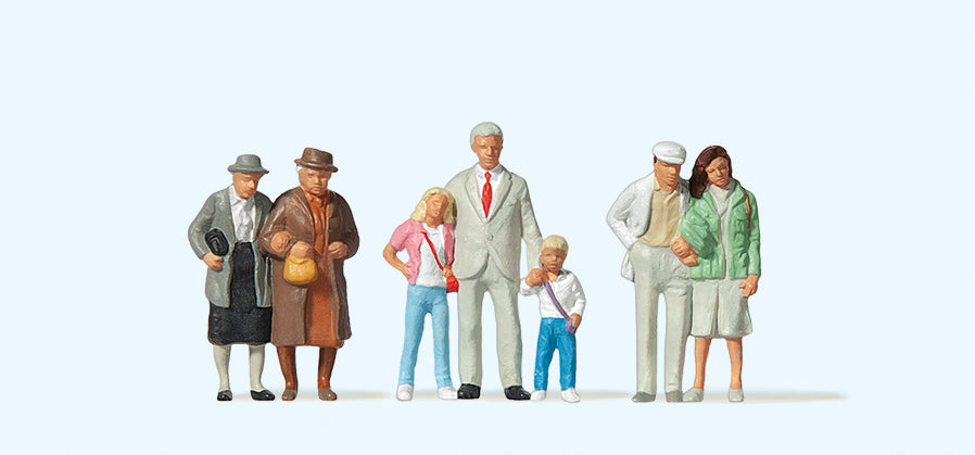 Preiser Shopping (7) Exclusive Figure Set PR10325