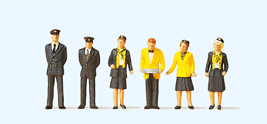 Preiser Railway Personnel (6) Exclusive Figure Set PR10375