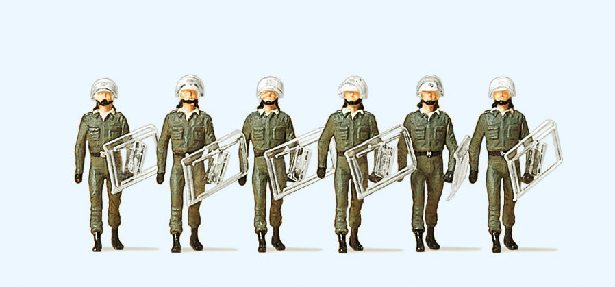 Preiser German BGS Attack Operations (6) Exclusive Figure Set PR10392