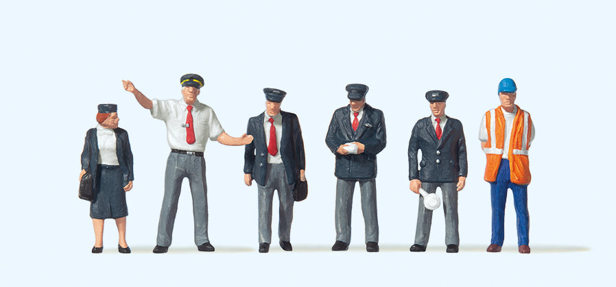 Preiser BR Railway Personnel (6) Exclusive Figure Set PR10410