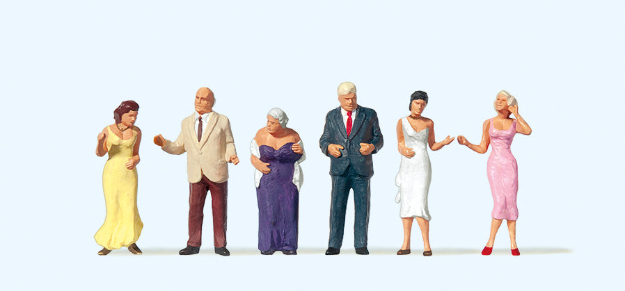 Preiser Guests (6) Exclusive Figure Set PR10436
