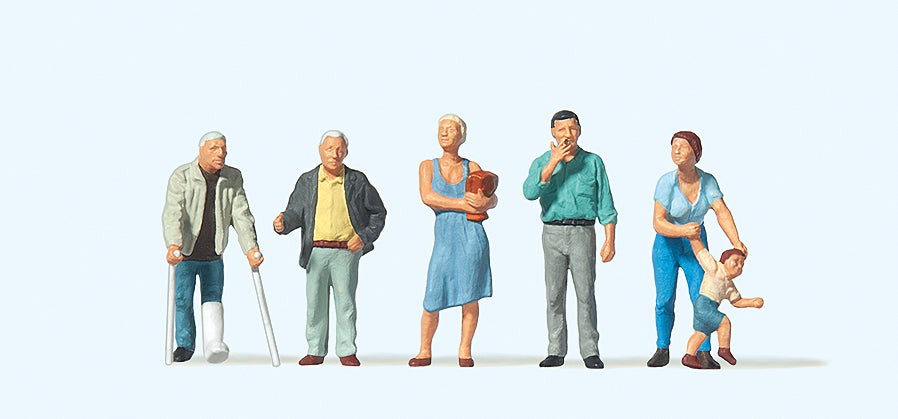 Preiser Pedestrians (6) Exclusive Figure Set PR10454