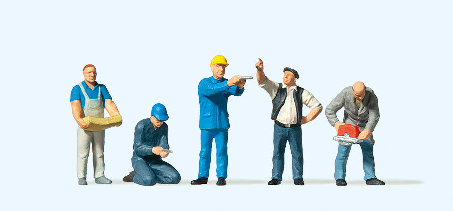 Preiser Craftsmen (5) Exclusive Figure Set PR10498