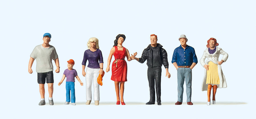 Preiser Passers By (7) Exclusive Figure Set PR10541