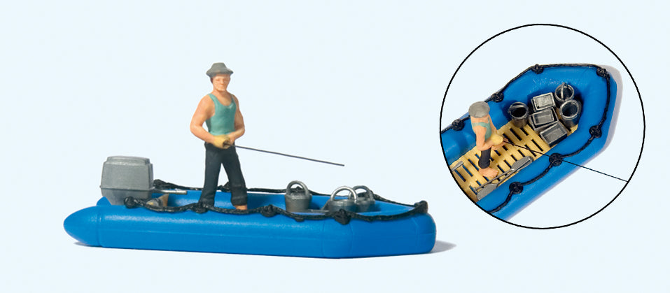 Preiser Angler (1) in Dinghy Exclusive Figure Set PR10687