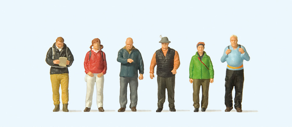 Preiser Wanderers (6) Exclusive Figure Set PR10699