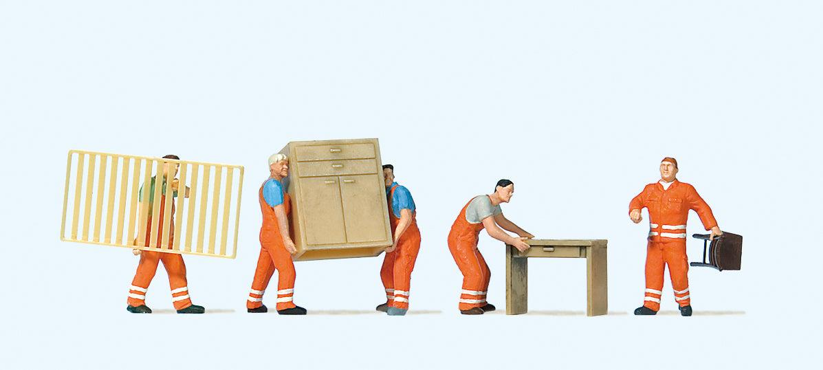 Preiser Furniture Clearance (5) Exclusive Figure Set PR10714