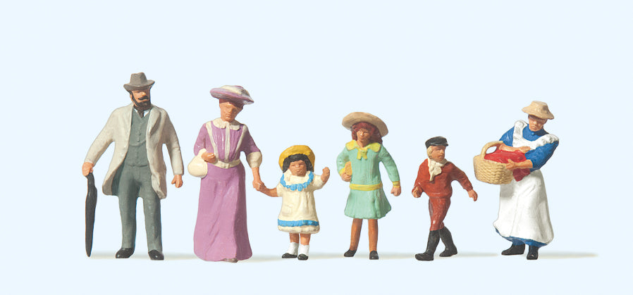 Preiser Family 1900 (6) Exclusive Figure Set PR12132