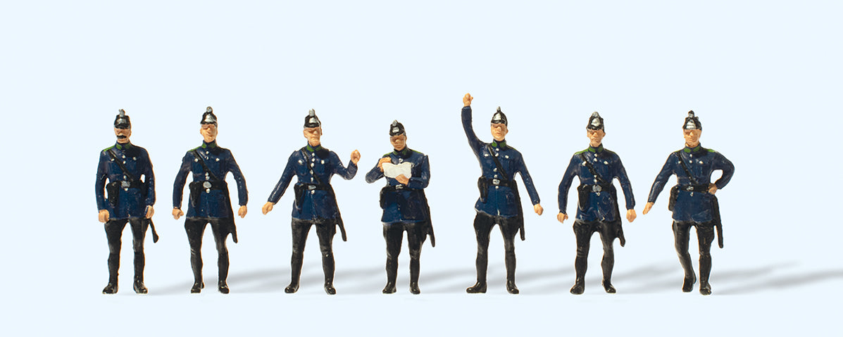 Preiser Prussian Police 1930 (7) 75th Anniversary Figure Set PR12440