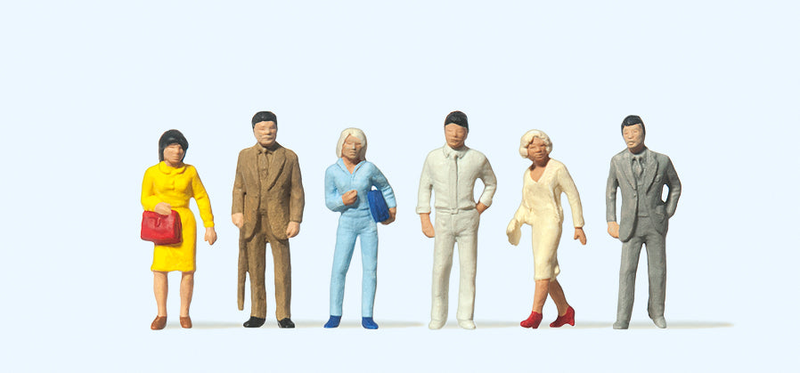 Preiser Japanese People (6) Standard Figure Set PR14135