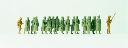Preiser German Prisoners of War (20) Kit PR16578